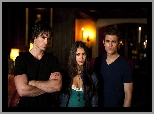 Paul Wesley, Pamiętniki wampirów, Główni, Ian Somerhalder, Nina Dobrev, Aktorzy, The Vampire Diaries